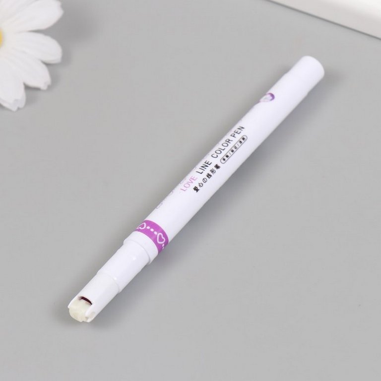 Ручка-печать роликовая "Сердечки" 13 см