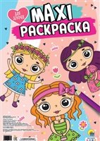 Раскраска А3 "Для девочек" 20 стр.  ПРОФ-пресс