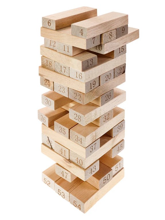 Игра  "Башня. Высотка maxi" Рыжий кот