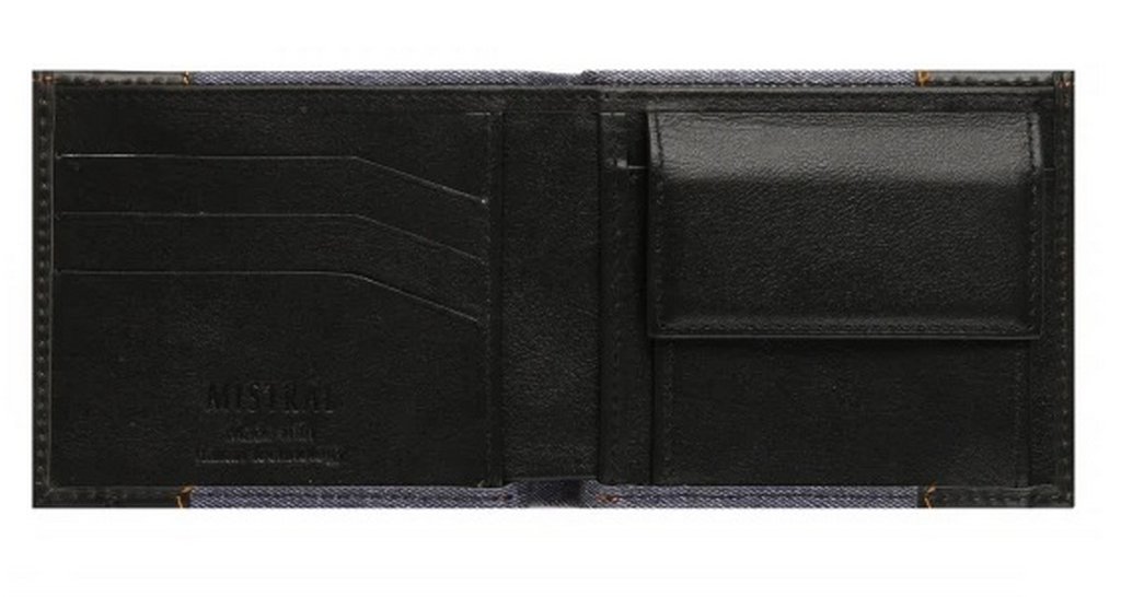 Портмоне мужское Mistral "Джинс" синий