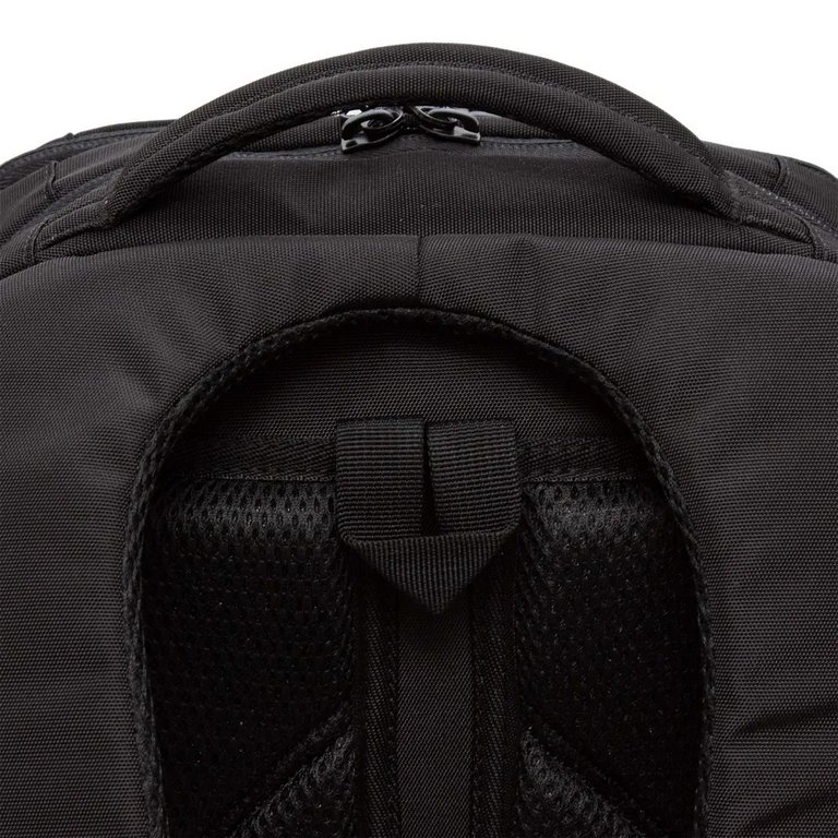 Рюкзак школьный для мальчика Grizzly 26*39*19 см, черный/жетый