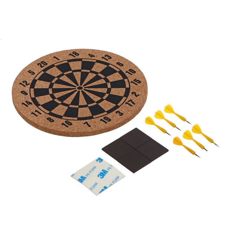 Дартс 15.4 см пробка, 6 дротиков