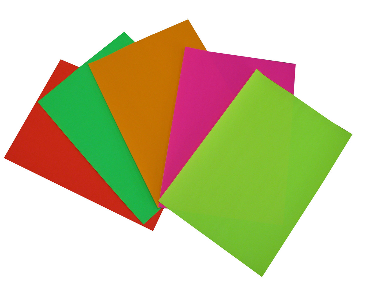 Бумага самоклеящаяся Флюор 210*297 красный, для лазерных и струйных принтеров, копиров и т.п.