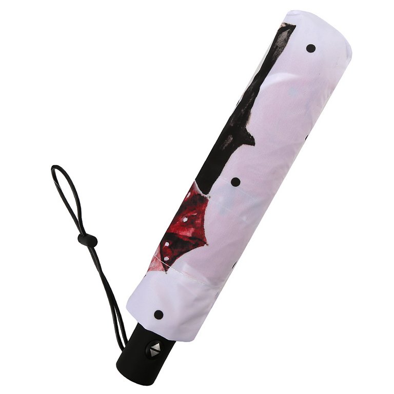 Зонт женский суперавтомат Fabretti, мини , 3 сложения, эпонж