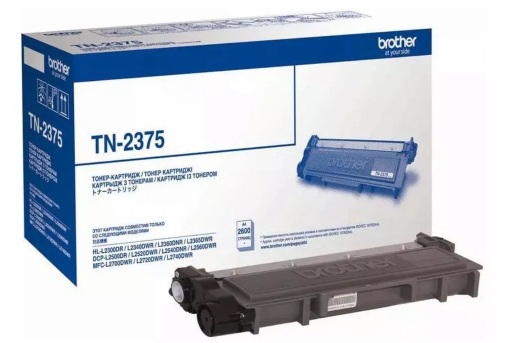 Картридж BROTHER HL-L2300DR/L2340DWR/DCP-L2500DR, 2600 стр.