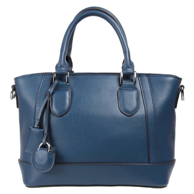 Сумка женская Jane's Story синяя, нат.кожа