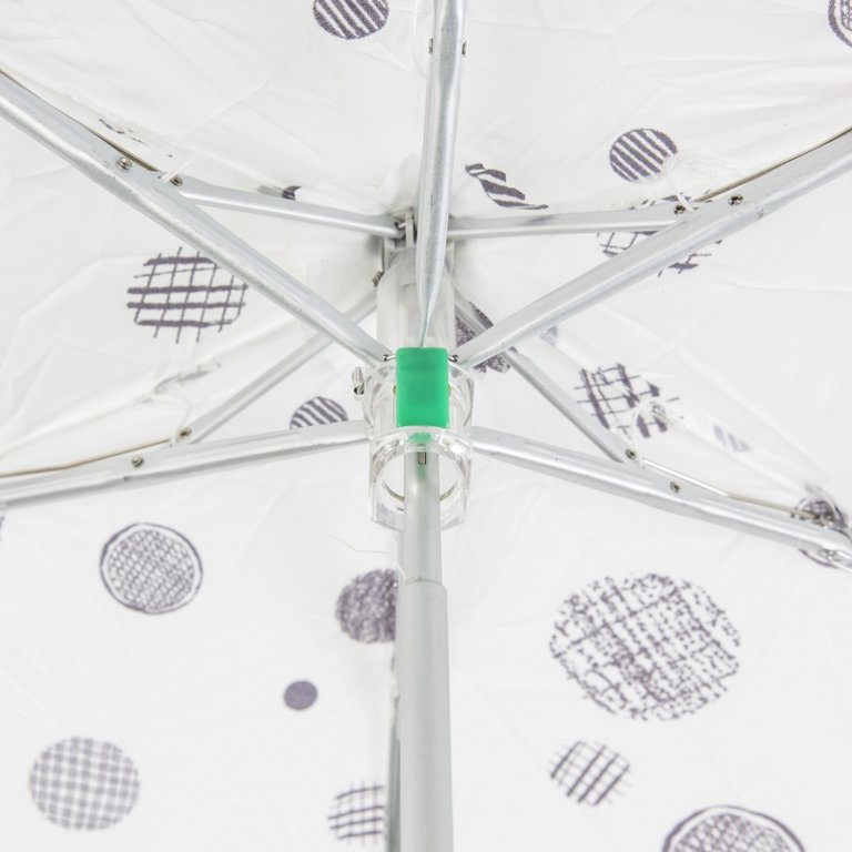 Зонт женский механика Fulton SketchedSpot "Горох зарисованный" диаметр купола 86см