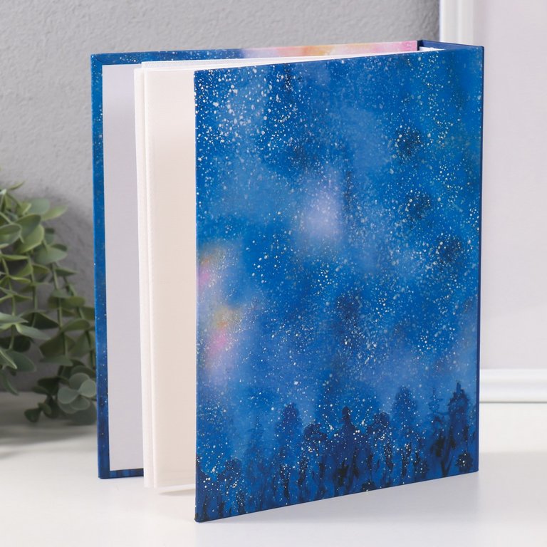 Фотоальбом 100 фото 10*15см "cosmo sketch. Млечный путь" 16,5*13*5 см