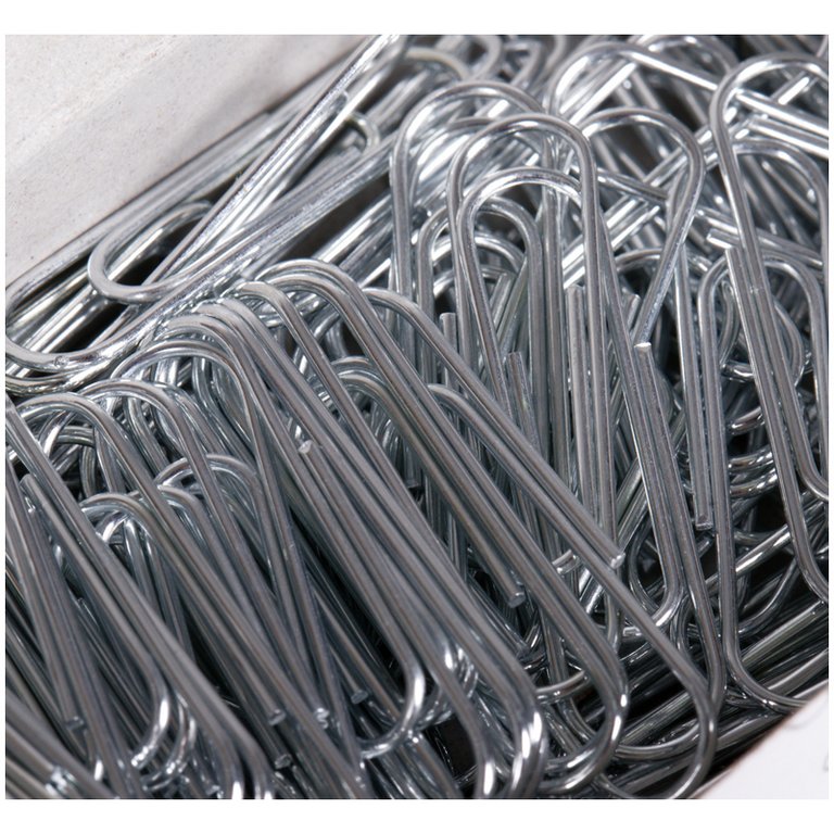 Скрепки 28 мм 100 шт/уп оцинкованные OficeSpace