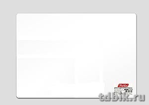 Доска для лепки А5 белая Hatber
