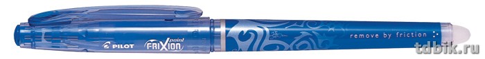 Ручка пиши-стирай гелевая Pilot Frixion point синяя 0,5мм (линия 0,25мм)