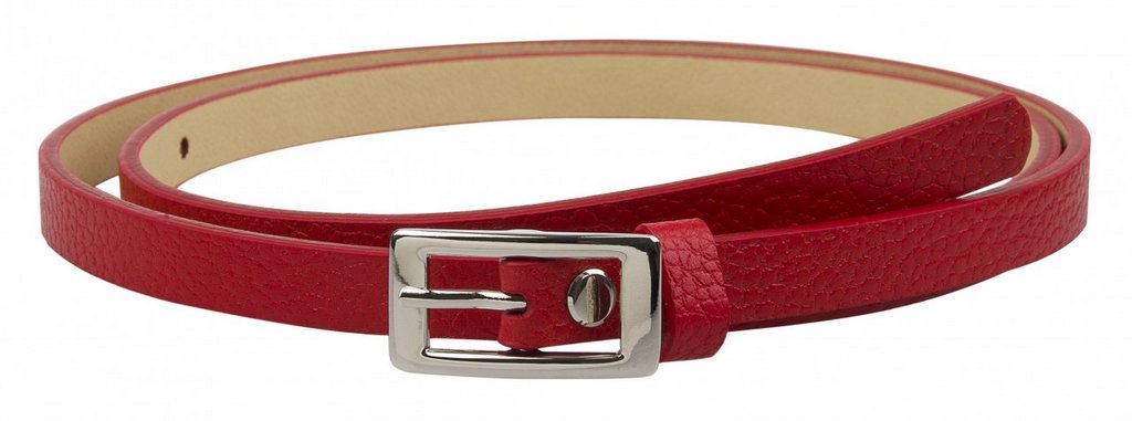 Ремень Alliance нат. кожа,  ширина 15мм, томат