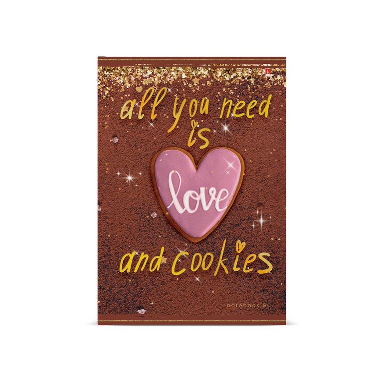 Бизнес-блокнот А5  80л., 135*205 мм, Альт "SWEET LIFE"