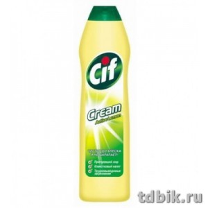 Средство чистящее Cif, крем, 500/450 мл.