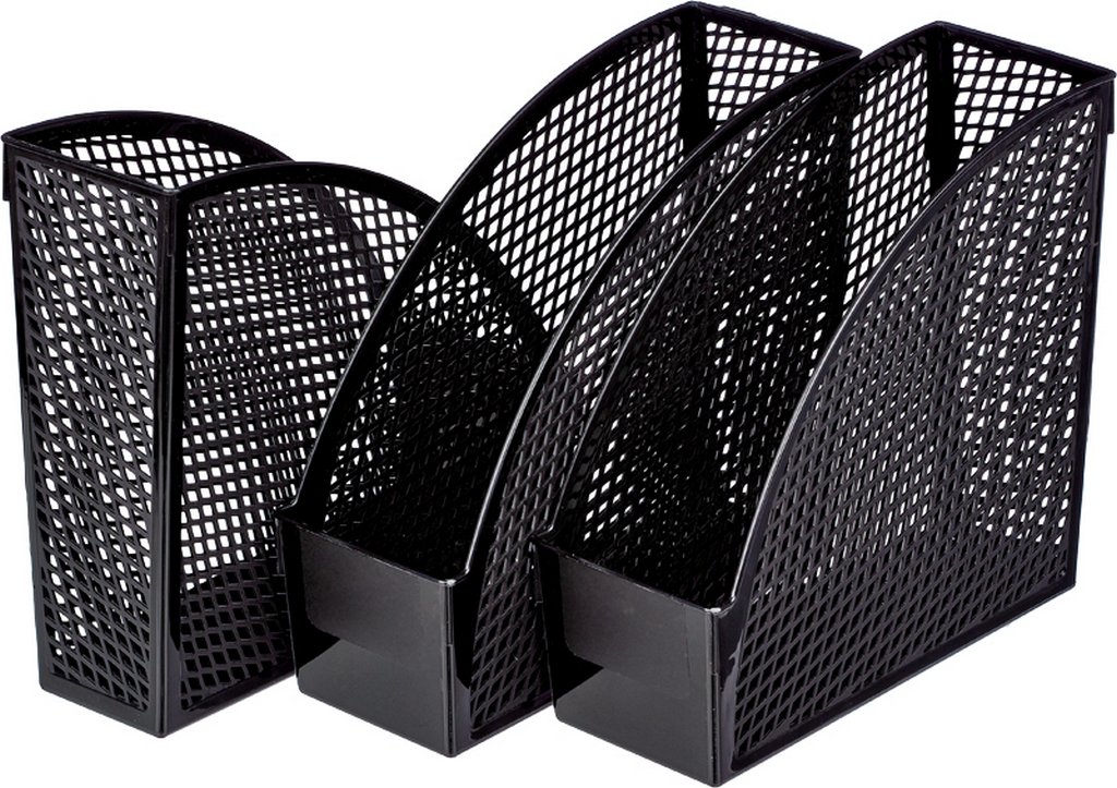 Лоток вертикальный 100 мм deVENTE "Simple" черный