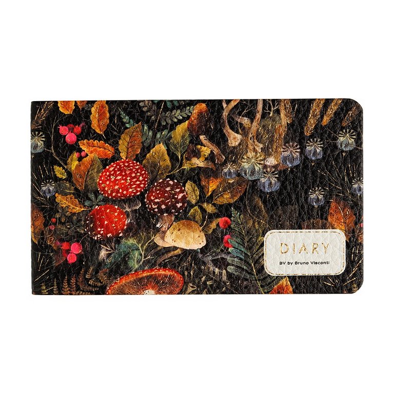 Еженедельник без дат 142*84 мм Bruno Visconti "Flora. Forest Fairy Tale" гибк. обл., иск. кожа