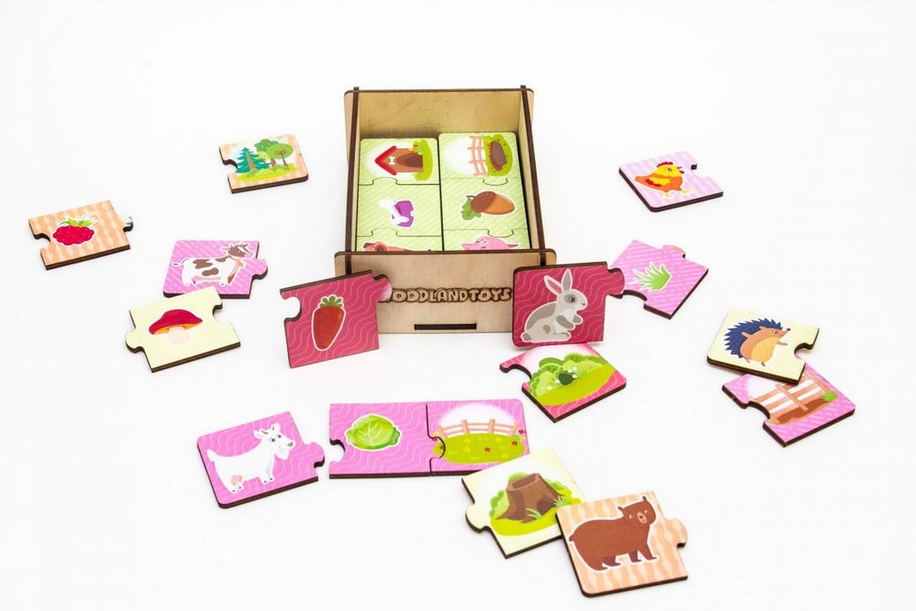 Игра обучающая  Природа "Изучаем живой мир" дерево WOODLENDTOYS