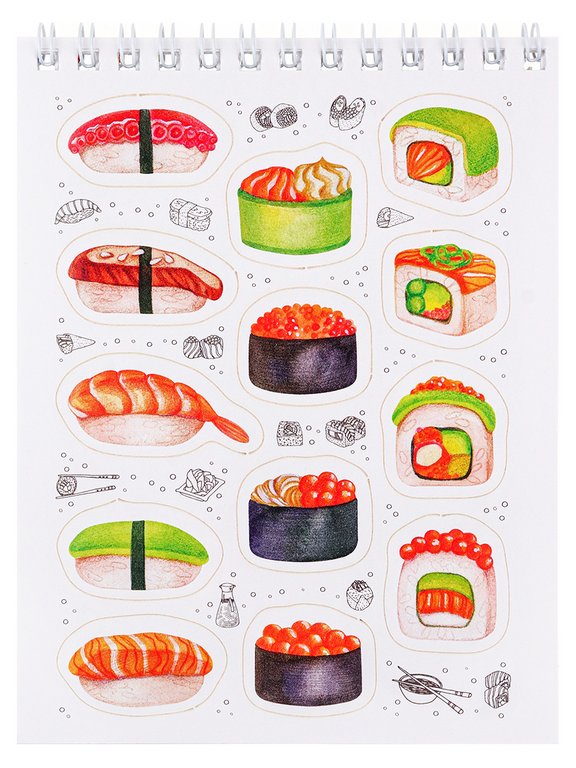 Набор наклеек 150 шт "Мои вкусняшки" MILAND