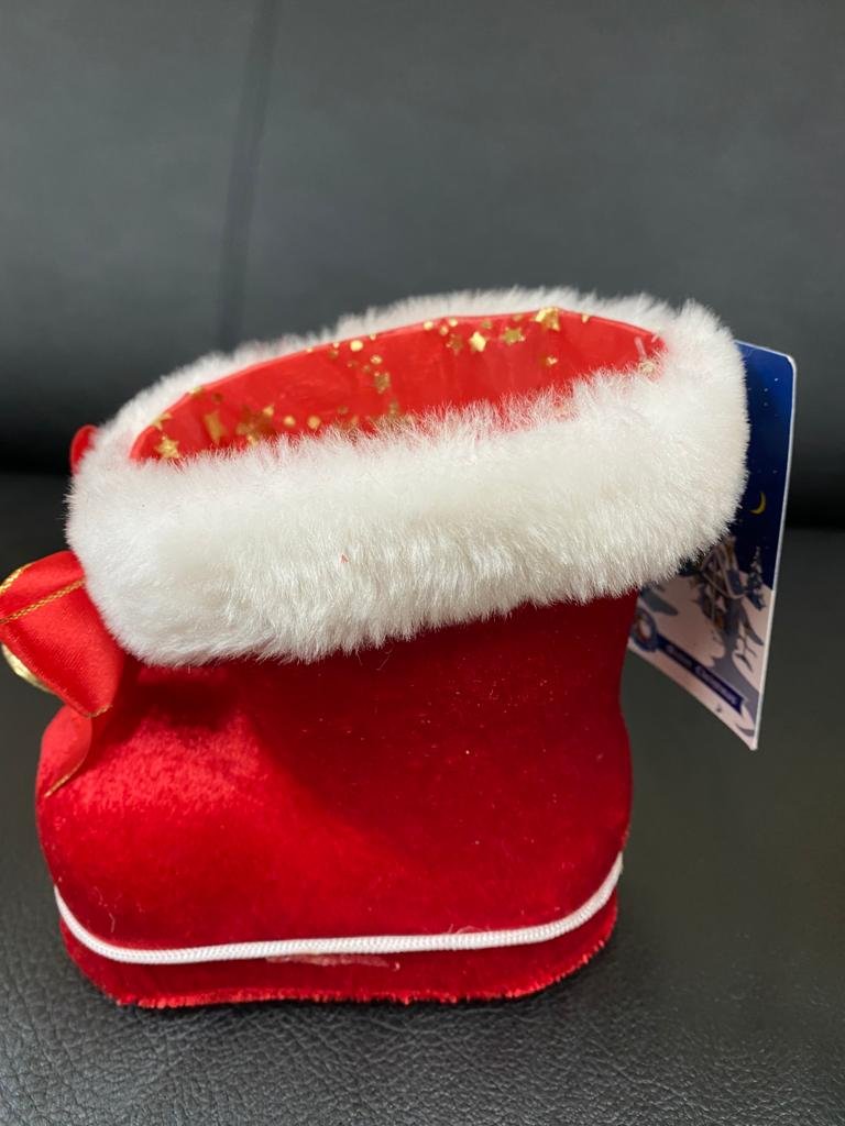 Упаковка для новогоднего подарка Сапог