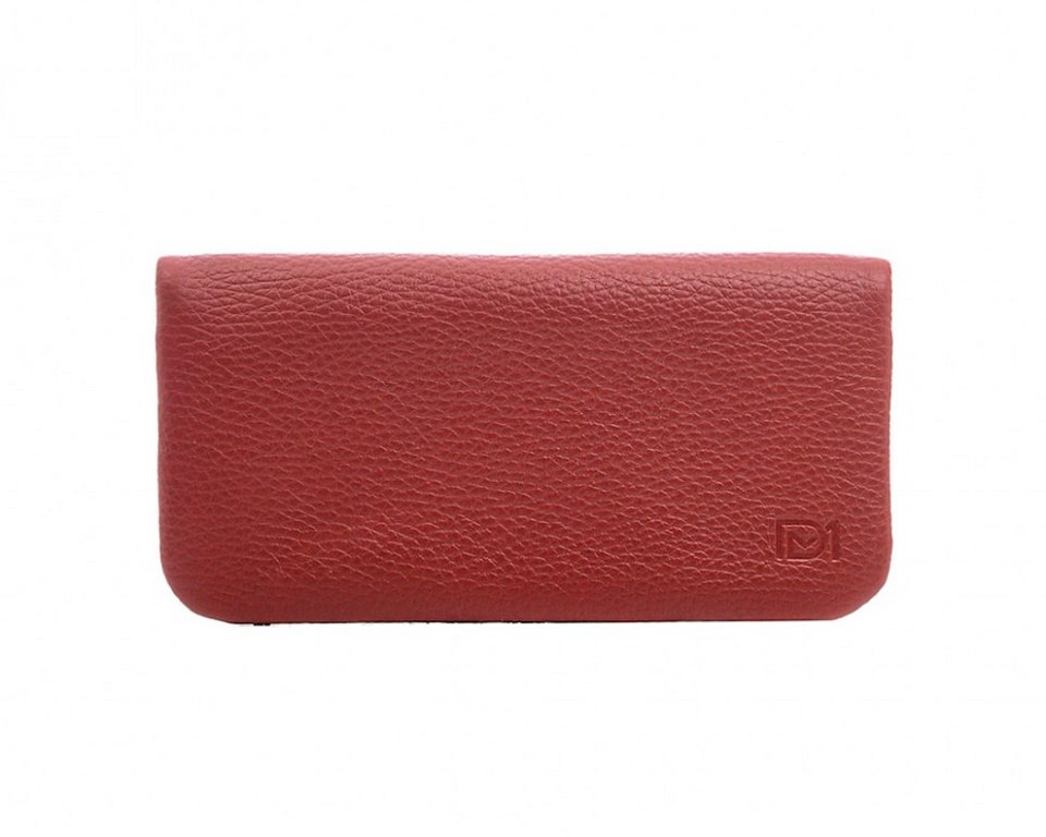 Портмоне D.Morelli женское "Бриенна" большое, нат. кожа,  цвет красный