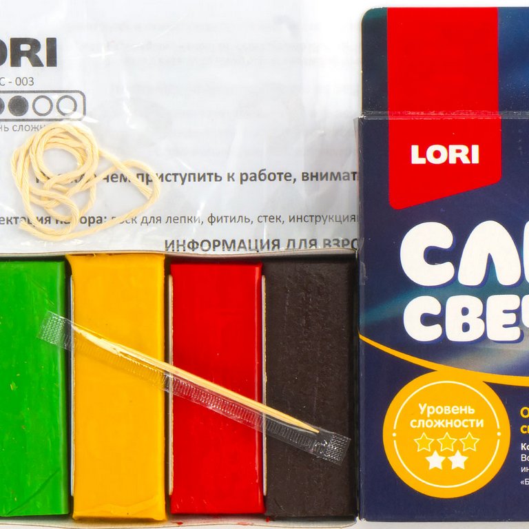 Набор для изготовления свечей восковых "Божья коровка"