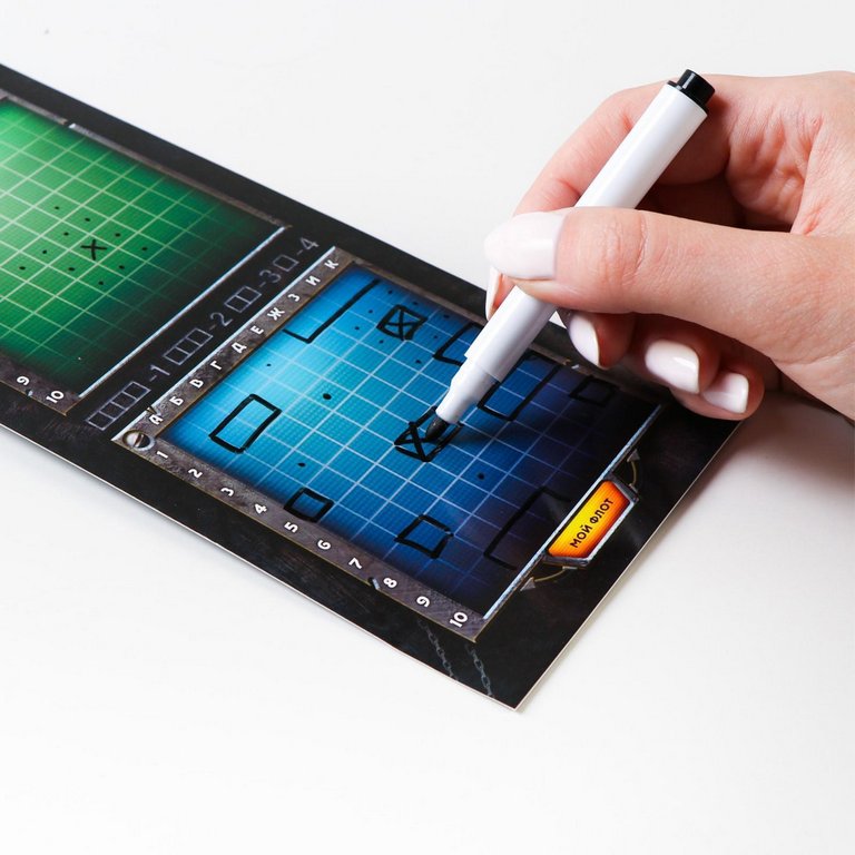 Игра настольная  .6+ "Морской Бой. Классика" (2 игрока, 10мин) ЛАС ИГРАС