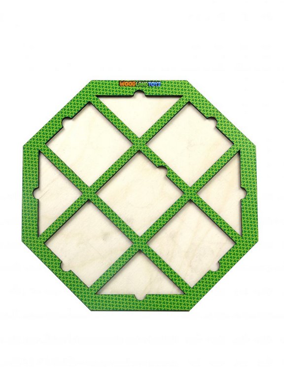 Головоломка из дерева "Калейдоскоп. Полянка" WOODLENDTOYS