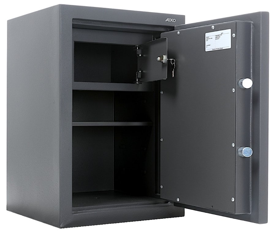 Сейф офисный Aiko AMH-65T 132T ключевой замок, полка