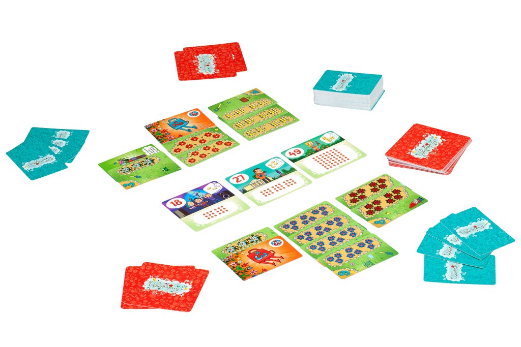 Игра обучающая  Счет "Цветариум" (умножение) 7/9+ 2-5 игроков БАНДА умников