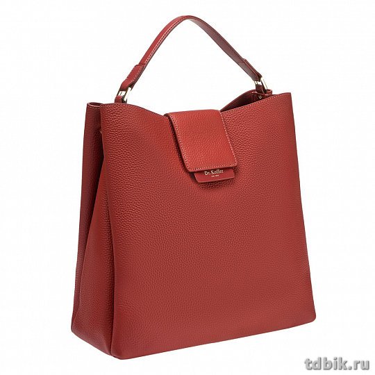 Сумка женская Dr.Koffer нат. кожа, бургунди