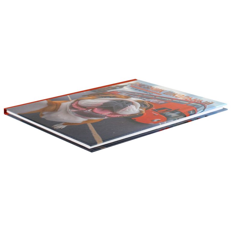 Дневник школьный твердая обложка, глянц. ламин. "Английский бульдог" 48л.