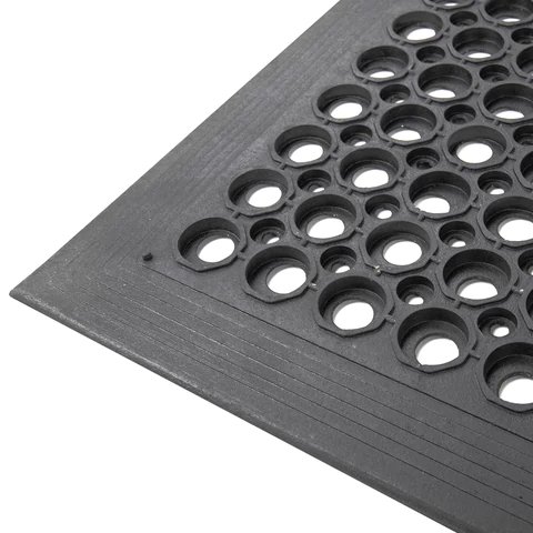 Коврик придверный грязесборный, резиновый ячеистый  90х150х1,2 см