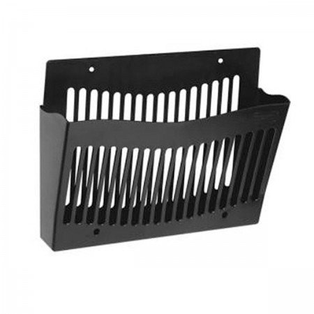 Подставка инф. настенная А4 гориз. 26*34*10см черная Стамм