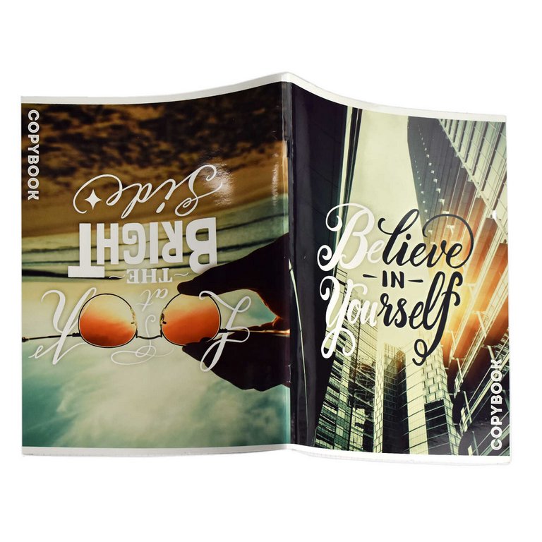 Тетрадь 80 лист кл. А4 на скрепке "ЦИТАТА ДНЯ" двухстороняя