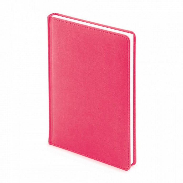 Ежедневник без дат 145*216 мм Альт "Velvet" розовый