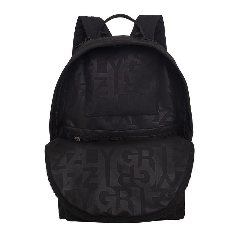 Рюкзак молодежный универсальный Grizzly 38*26*12 см., черный