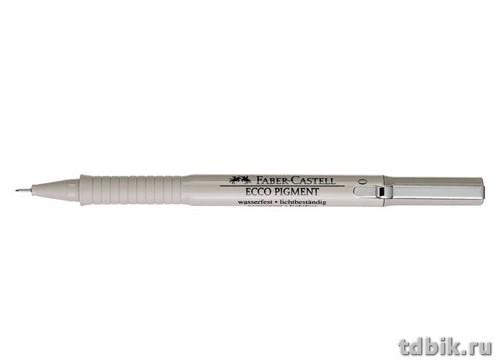 Линер Faber-Castell Ecco Pigment (0,3 мм) черный