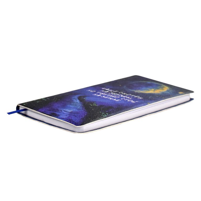 Записная книжка 75*150 мм, 64л., Escalada "Твердь" мягкая обложка, иск. кожа