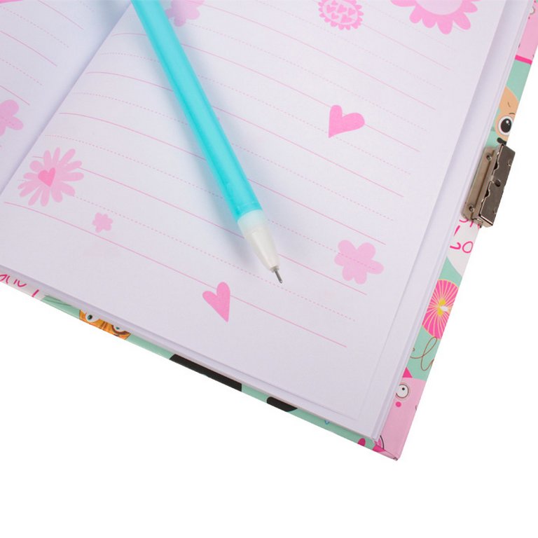 Набор подарочный блокнот и ручка "Милые котики" ассорти