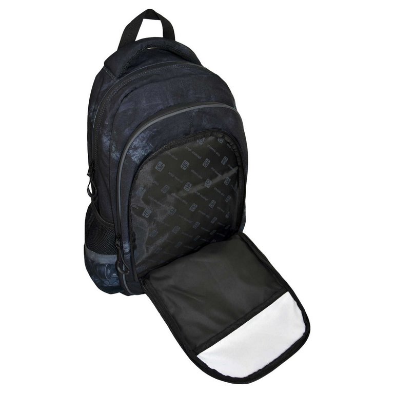 Рюкзак школьный для мальчика Феникс+ "Сталкер" 44*31*16 см черный