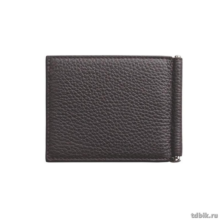 Зажим для денег D.Morelli "Вестерн" нат.кожа,  коричневый