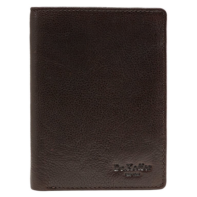 Обложка для автодокументов Dr.Koffer нат. кожа, коричневый
