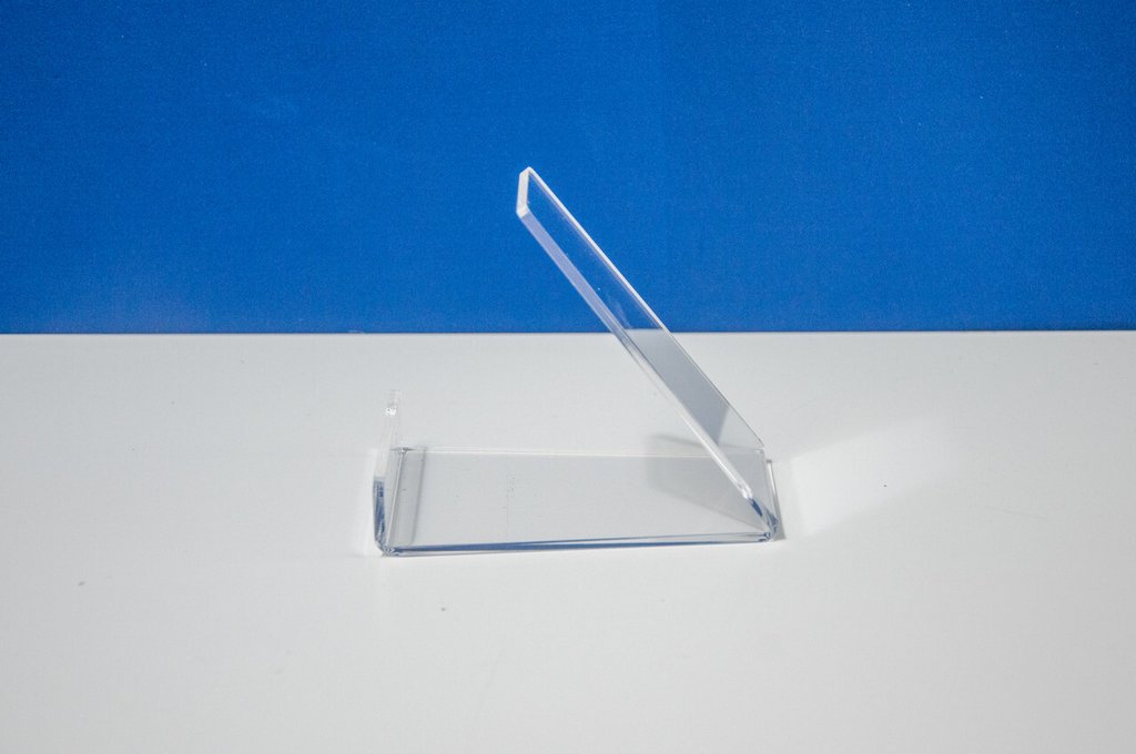 Подставка настольная 11*95*64 мм, оргстекло 3мм