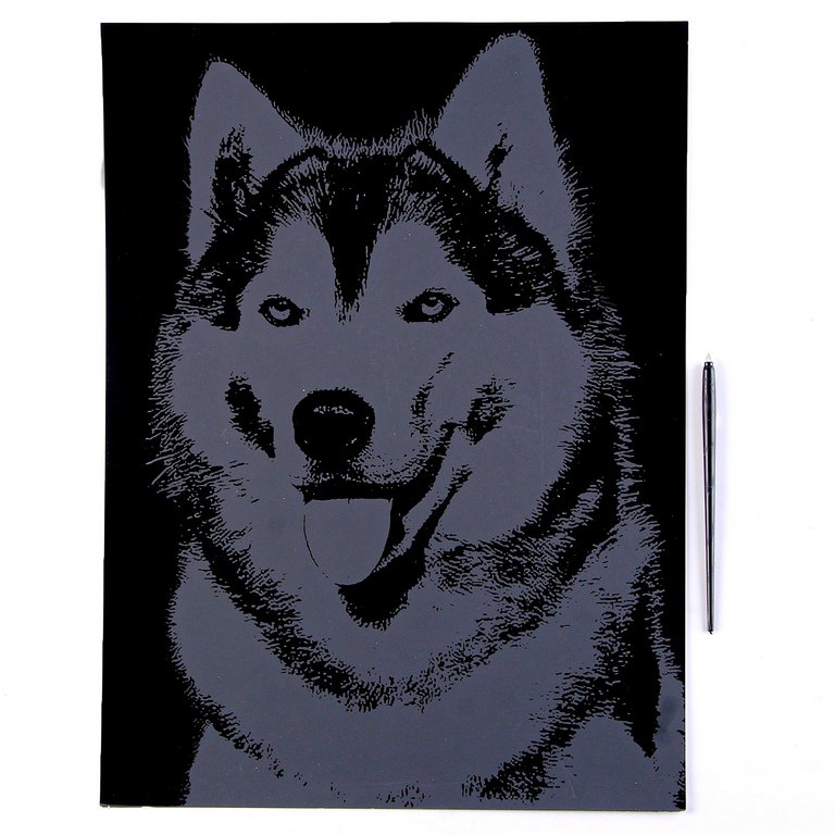 Скретчинг  А3 "Хаски" LORI