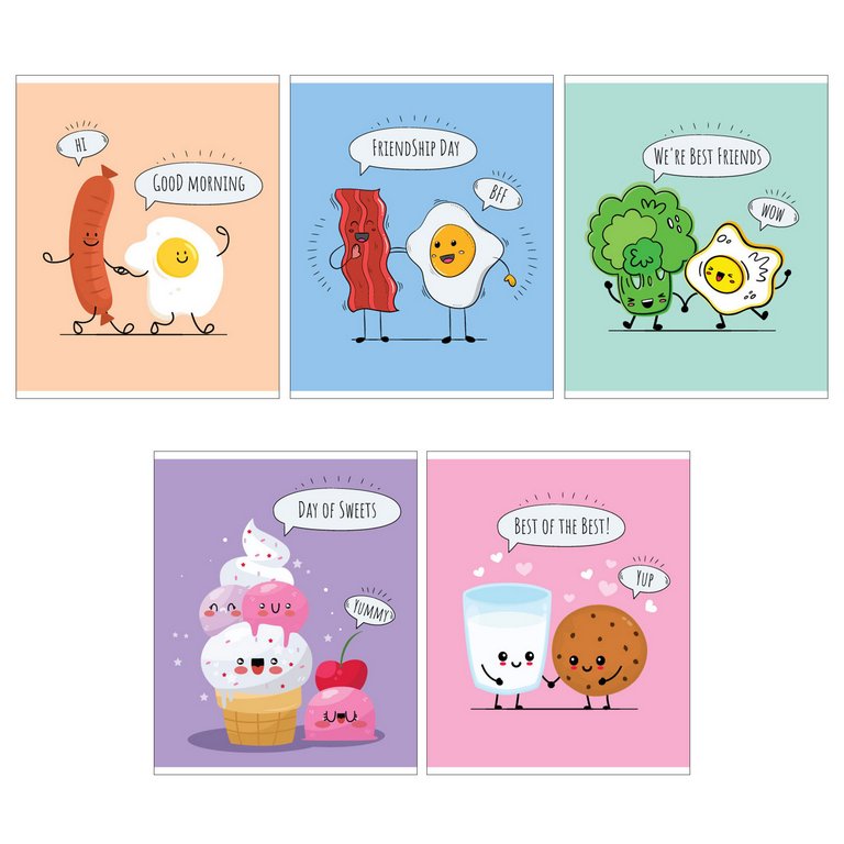 Тетрадь 48 лист кл. А5 на скрепке "Доброе утро"