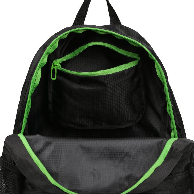 Рюкзак FABRETTI складной, полиэстер, черный