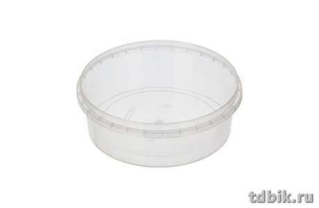 Банка 0,285л прозр.