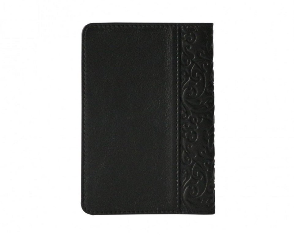 Обложка для паспорта D.Morelli "Энжи" нат. кожа, черная