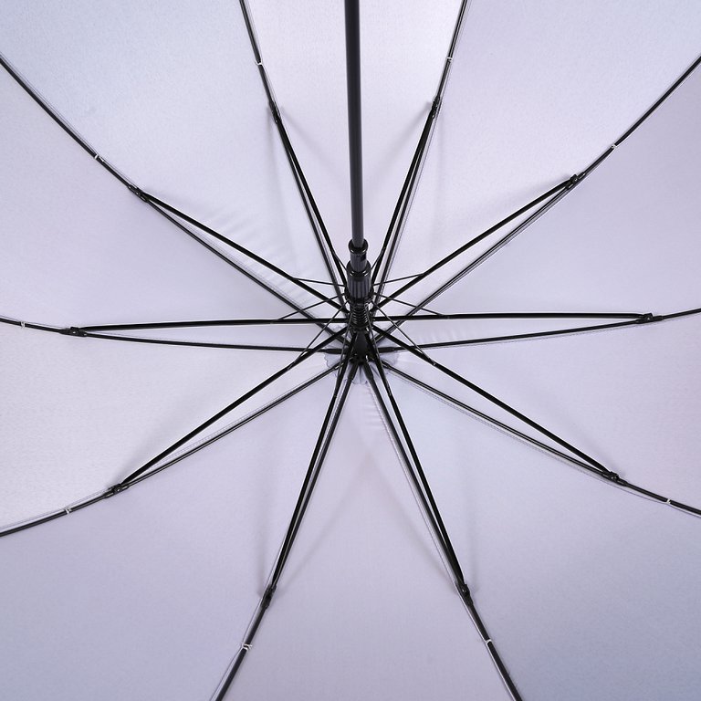 Зонт женский трость Fabretti, сатин