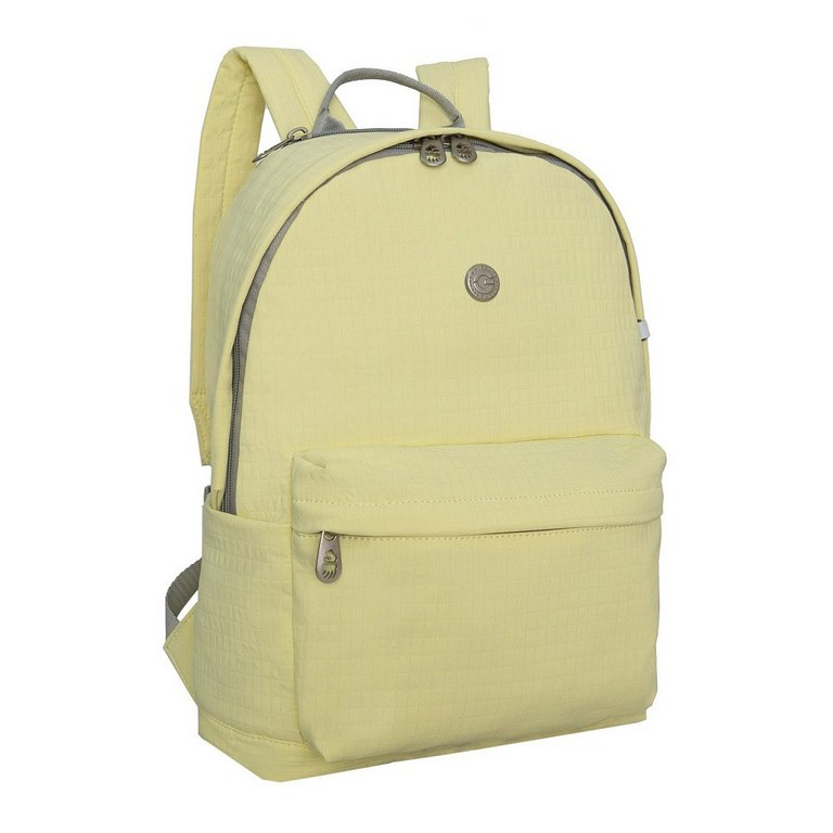 Рюкзак молодежный женский Grizzly 38*26*12 см., лимонный